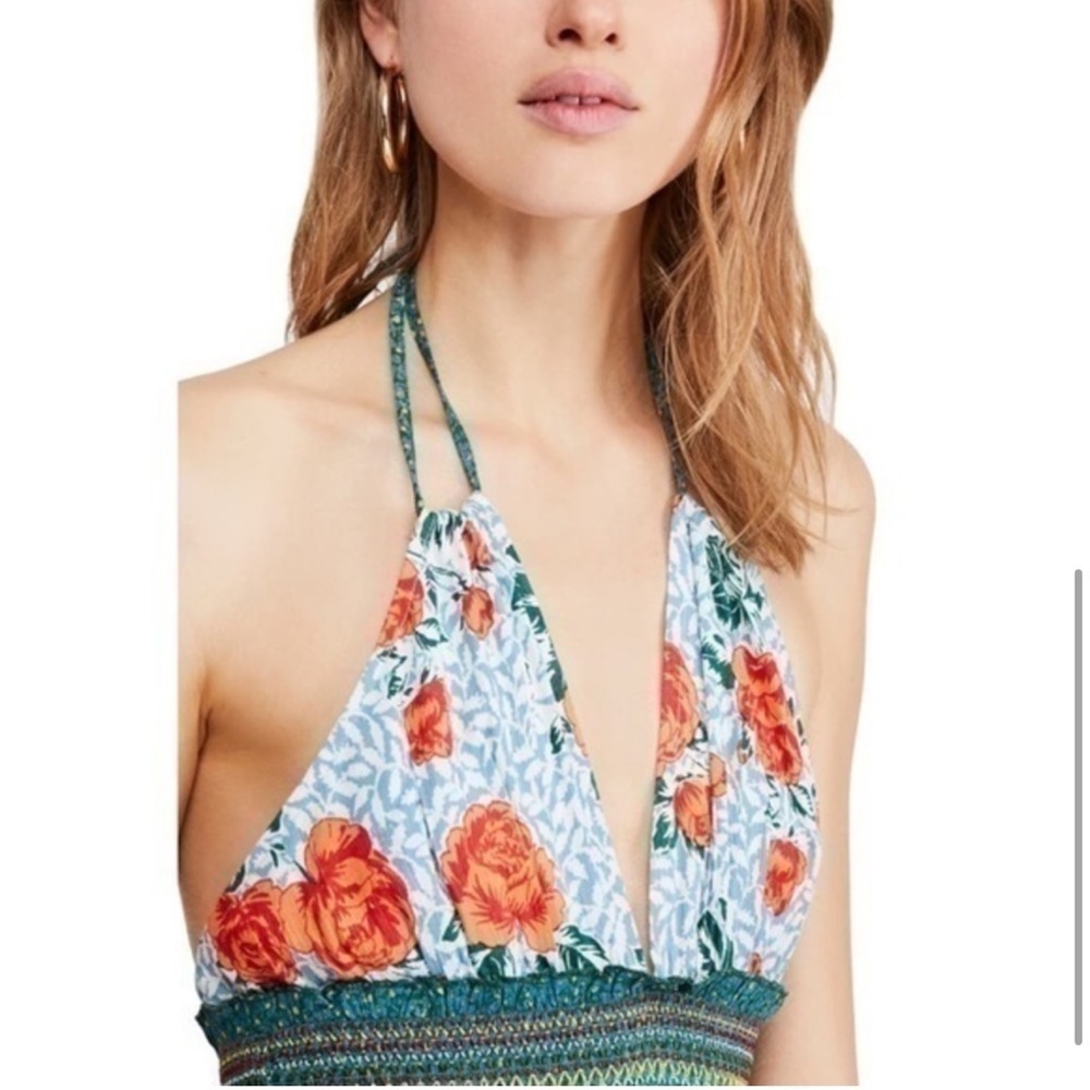 Free People Gabriella Halter Midi Dress - Picture 4 of 6